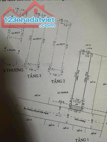 💥PHƯỜNG 12 - GÒ VẤP - NHỈNH 4 TỶ - 46M2 - 4 TẦNG - 4 P.NGỦ - 4WC - HXH- GẦN MẶT TIỀN