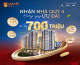 Giỏ hàng độc quyền AKARI CITY căn 62m2 và căn 95m2 mua gốc CĐT, CK giảm ngay 710tr