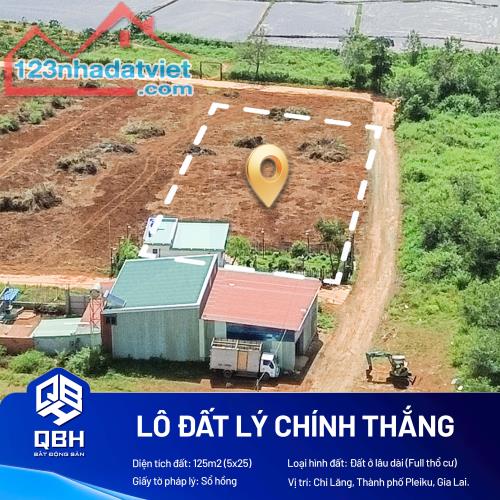 Hàng hiếm, DT 1150m2 đất thổ cư TP. Pleiku, giá siêu rẻ 3.8 triệu/m2, SĐCC - 2