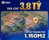 Hàng hiếm, DT 1150m2 đất thổ cư TP. Pleiku, giá siêu rẻ 3.8 triệu/m2, SĐCC