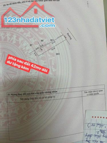 Cần bán 161.9m2 thổ cư + 42m2 đất dôi dư tại ĐÌnh Cao - Phù Cừ - Hưng Yên, đường sắp giải - 4