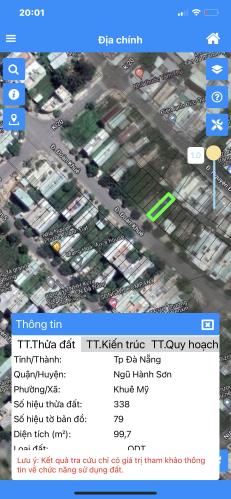 Bán đất đường ĐOÀN KHUÊ - trục chính 11.5m khu Nam Việt Á - Vị trí đẹp - thuận tiện kinh d - 1