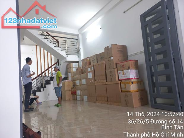 🏠🏠BÁN GẤP NHÀ HẺM LÊ VĂN QUỚI - P. BHH A - Q. BÌNH TÂN - 6.5 TỶ💥💥 - 3