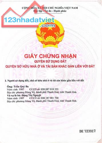 ĐẤT ĐẸP - ĐẦU TƯ SINH LỜI - Chính Chủ Cần Bán Nhanh Lô Đất MB 80 TT Tân Phong, Quảng