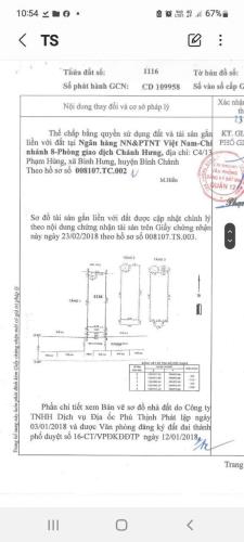 Chính Chủ Bán nhà Nhà Phố Đường Hiệp Thành 13 - P. Hiệp Thành - Quận 12 - TP.Hồ Chí Minh - 4