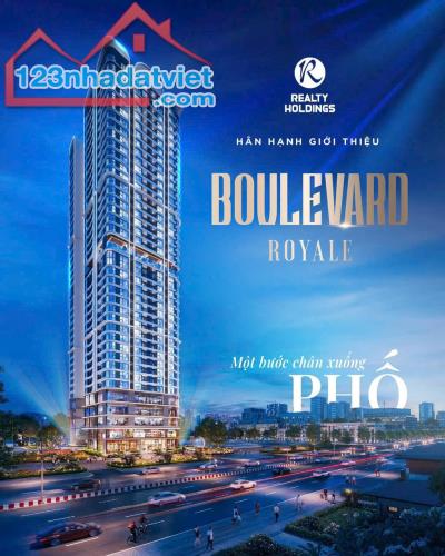 Mở bán căn hộ cao cấp Boulevard Royale - Mặt tiền ql13 (Đại lộ Bình Dương 60m)