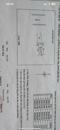 Bán đất Mặt Ql3 Phù Lỗ - Sóc Sơn trục kinh doanh sầm uất