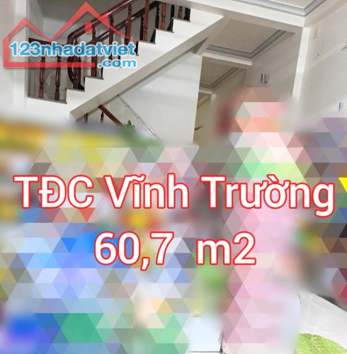 "Bán nhà 2 tầng khu tái định cư Vĩnh Trường, Nha Trang. Phù hợp ở và kinh doanh buôn bán.