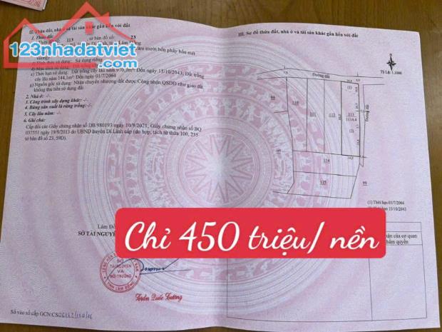 Đất nền nghỉ dưỡng ở Tam bố, huyện di linh, Lâm Đồng