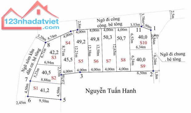 Bán 5 lô đất trung tâm Thị Trấn An Dương 45-50m giá chỉ hơn  1,1x tỷ   LH 0979087664 - 4