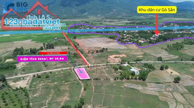 Cần bán lô đất 904m2 - xã Ninh Hưng - thị xã Ninh Hòa giá đầu tư