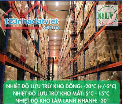 Cần cho thuê kho lạnh nhiều diện tích trong kcn Phú An Thạnh, Long An. - 2