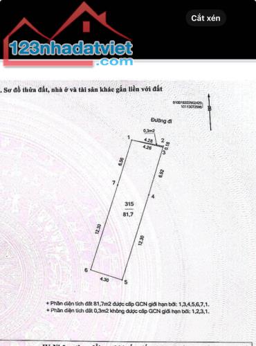 CẦU GIẤY - 82M X 4T - MẶT TIỀN 4.3M - Ô TÔ TRÁNH - PHÂN LÔ - TIỀM NĂNG CỰC LỚN🔥 - 1