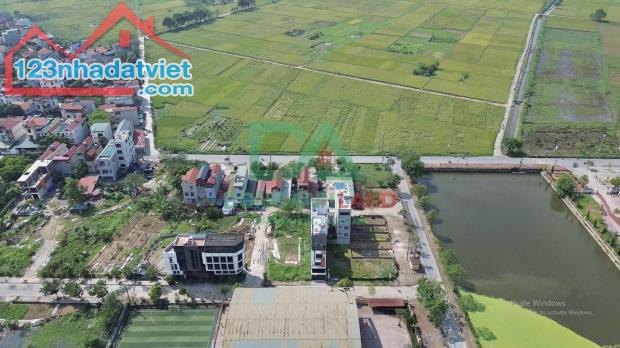 Bán 87.9m2 đất đấu giá X7 Mai Hiên Mai Lâm view hồ điều hoà - 1