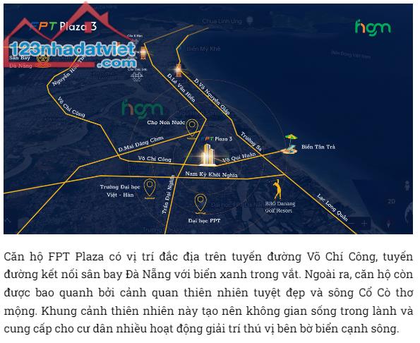 Sắp ra mắt căn hộ Fpt plaza 3 ở Đà Nẵng với nhiều tiện ích xung quanh. - 1