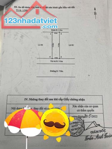 ✅ Bán lô Lk7 Áp Tràn - Dương Quan vị trí đẹp không lỗi lầm giá chỉ 2,7xx tỷ .  - Diện tích - 1