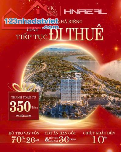 Tiếp tục mở bán căn hộ dự án du lịch vic grand square lần 2