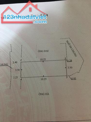 Bán nhà 2,5 tầng ngõ 46 Lạch Tray