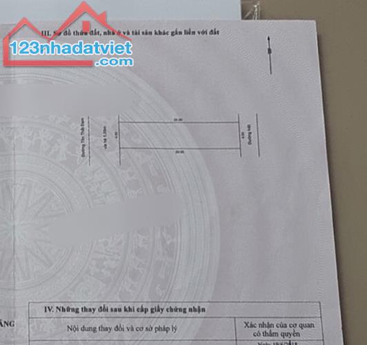 Bán Lô cặp 2MT Tôn Thất Đạm, DT: 180m2 ngang 9m, Đường 10.5m, Sát biển Ng. Tất Thành - 1