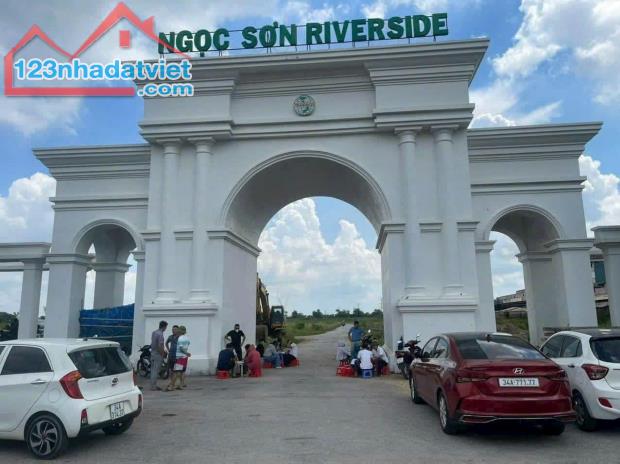 Bán lô đất LK5 view sông, dự án Ngọc Sơn Riverside, TP HD, 94m2, mt 5m, vị trí đẹp, giá tố - 1