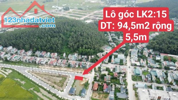 Siêu rẻ! Lô góc view chung cư TP Thanh Hóa 94,5m2 rộng 5,5m giá chỉ nhỉnh 2 tỷ - 2