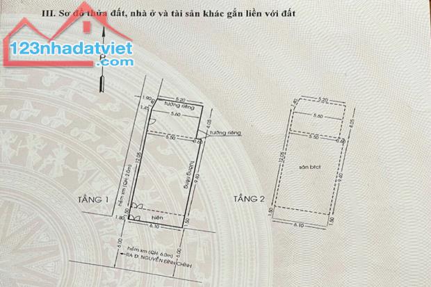 Bán nhà Nguyễn Đình Chính Phú Nhuận, Hẻm 6m Xe hơi, 90.3m² (6.1 x 15m) - Giá 14.15 tỷ TL - 4