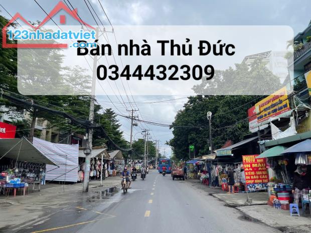 Bán nhà Thủ Đức, Mặt tiền đường, Dương Đình Hội, ngay Cao Đẳng Công Thương, 120 m2 (5x24),