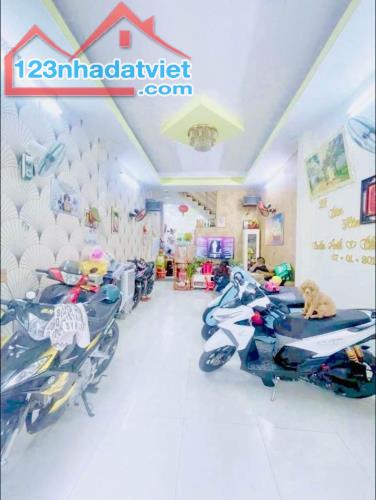 CHỈ NHỈNH 6 TỶ CÓ NHÀ 54M - 3 TẦNG - 4PN -HẺM 6M NGAY CẠNH AEON MALL - 2