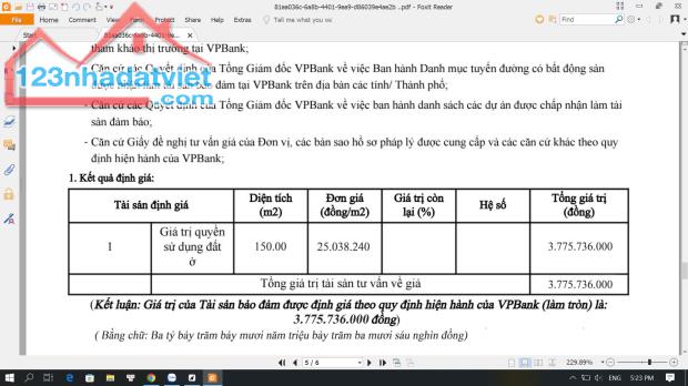 Bán đất phân lô xã Quang Tiến, Sóc Sơn 150m mt 7,5m đường bê tông 5m cạnh trạm y tế và KCN - 3