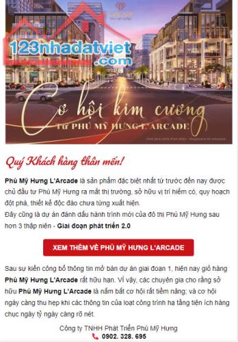 Lần đầu tiên chủ đầu tư Phú Mỹ Hưng mở bán Tòa Nhà thương mại 5-6 tầng sở hữu lâu dài - 3