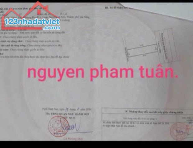 CHÍNH CHỦ CẦN BÁN 3 LÔ ĐẤT ĐẸP TẠI THÀNH PHỐ ĐÀ NẴNG