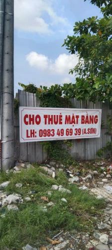 CHO THUÊ MẶT BẰNG THÍCH HỢP LÀM BÃI XE CONTAINER . - 1