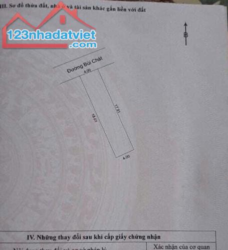 Bán đất đường 7.5m Bùi Chát, phường Hòa Khánh Bắc, Liên Chiểu - Ngang 4m*18m - 1