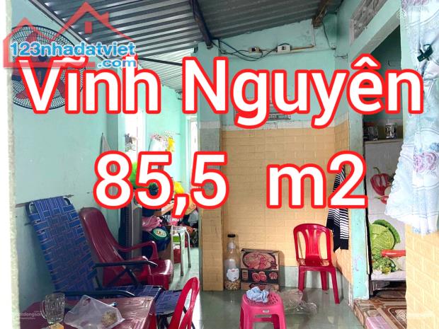 "Bán nhà ngộp 1 tỷ / 85,5 m2 Cầu Đá, Vĩnh Nguyên, Nha Trang.   - Hẻm rộng 1,1m. - Từ đường