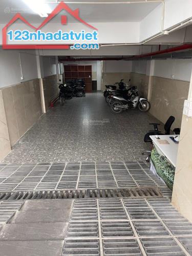 Mặt phố Trung Kính 7tầng 1 hầm 110m2 thông sàn thang máy cho thuê 150tr/th mở đường là lãi - 4