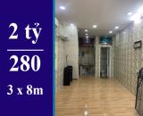 vbán nhà quận 7 dưới 3 tỷ hẻm 264 lê văn lương dt: 3 x 8m, 1 lầu. sổ hồng riêng