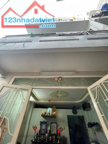 NHÀ ĐẸP Ở TÂN BÌNH - HẺM XE HƠI ĐỖ CỬA 2 TẦNG 42M2 TẶNG NỘI THẤT CAO CẤP GẦN BỆNH VIỆN