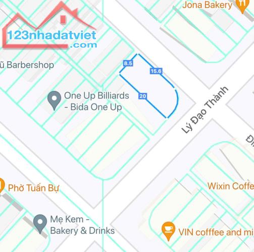 Bán đất Lý Đạo Thành - Lô Góc 162m2 - Ngang 8m đường 7m5 - Vị trí kinh doanh giá tốt. - 1