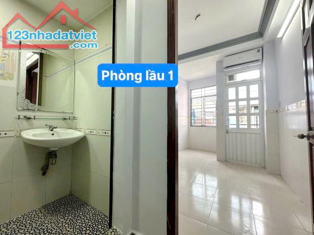 Nhà 3 tầng nở hậu hẻm Nguyễn Duy thông Hưng Phú P9Q8. Giá 2,58 tỷ TL ít - 3