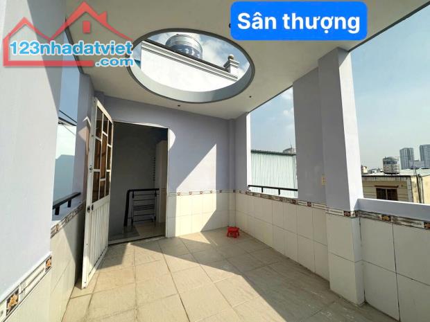 Nhà 3 tầng nở hậu hẻm Nguyễn Duy thông Hưng Phú P9Q8. Giá 2,58 tỷ TL ít - 4