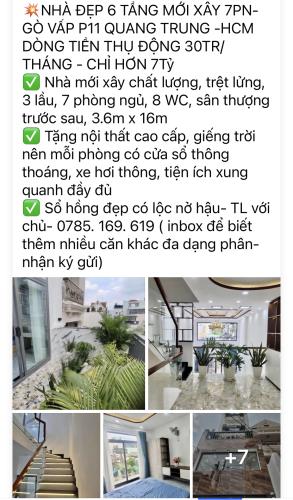 NHÀ MẶT TIỀN 6M -XE HƠI TRONG NHÀ P14 GÒ VẤP HCM-SÁT SIÊU THỊ EMART💰CHỈ HƠN 6 TỶ - 5