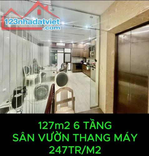 BÁN BIỆT THỰ LK SÂN VƯỜN - KĐT 54 HẠ ĐÌNH, THANH XUÂN - 127M2, 6 TẦNG, MT 5M, GIÁ 31.4 TỶ - 1