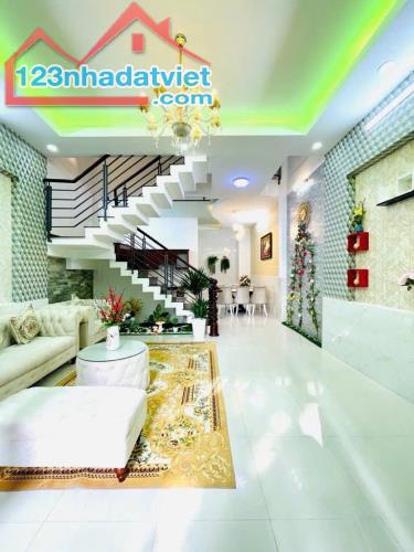 Nhà 1/ Thống Nhất, GV. 60m2, 5.3x11.25m. 3 tầng, full nội thất. Chỉ 5ty600 - 1