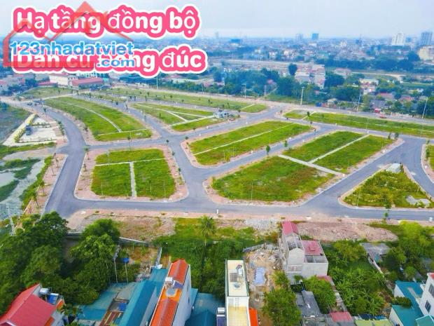 Lô đất dự án xây nhà vườn tại dự án Mỹ Độ Thành Phố Bắc Giang diện tích 120m2 lô góc