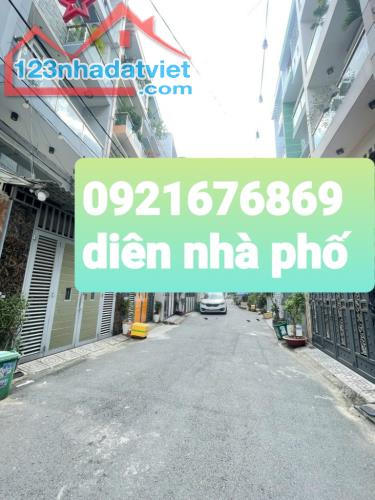 🏡🏡🏡NHÀ 4 TẦNG HẺM XE TẢI ĐƯỜNG QUANG TRUNG. PHƯỜNG 8 .GV ...DT 74M ...💸💸💸 8.8TỶ