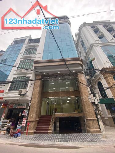 TIN MỚI: Bán tòa VP lô góc 9 tầng phố Tô Vĩnh Diện, Dt 114m2 Mt 8m, Sổ đỏ chính chủ