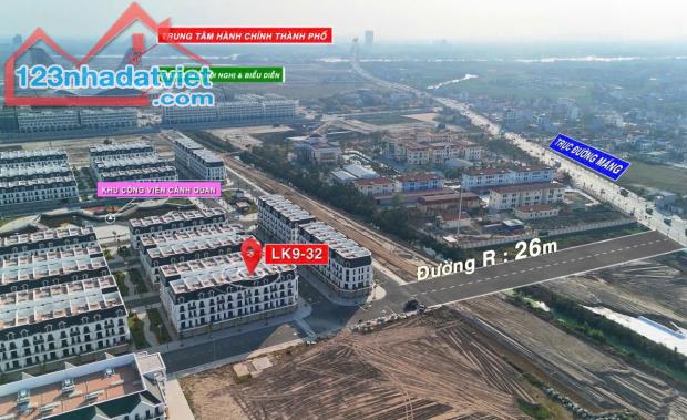 ❌1 căn Hoàng Huy New City siêu VIP- Siêu hiếm!  👉LK9-32 Trên trục thông 26m từ Đỗ Mười - 2