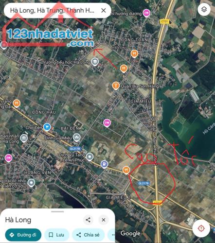 Chính Chủ Cần Bán Lô Đất Đất Hà Long - Hà Trung Gần Đường Cao Tốc, Khu Công Nghiệp, Sân - 2