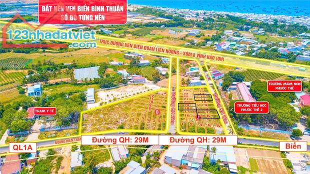 Đất đấu giá nhà nước ngay Trung tâm hành chính Phước Thể, Tuy Phong - cách biển chỉ 800m - 4