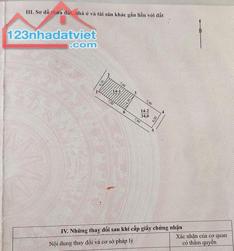 CĂN GÓC NGÕ THÔNG CÁC NGẢ, PHAN TRỌNG TUỆ, THANH TRÌ 34M2, 5 TẦNG, MT 4.3M CHỈ NHỈNH 7 TỶ - 4